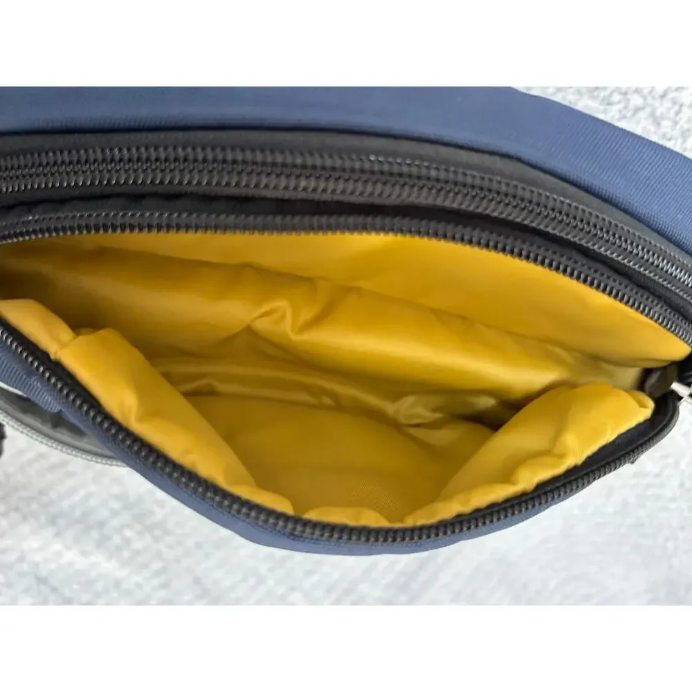 Tumi Abbott Black Blue Nylon Backpack Sling Bag #70267